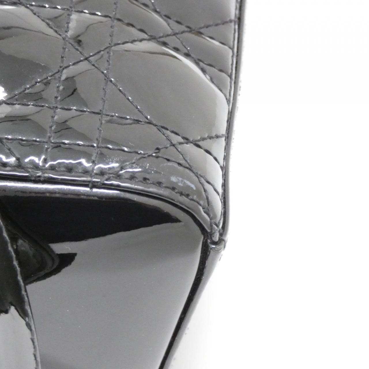 DIOR Lady Dior M0565OWCB Handbag Patent Leather 4
