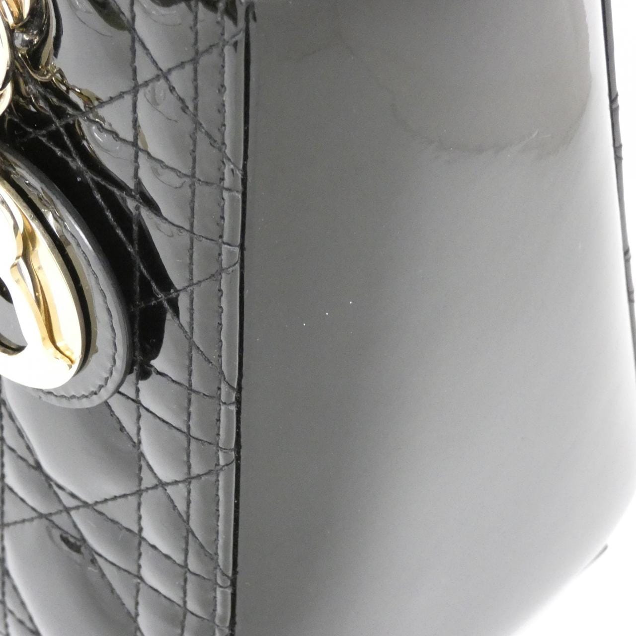 DIOR Lady Dior M0565OWCB Handbag Patent Leather 5