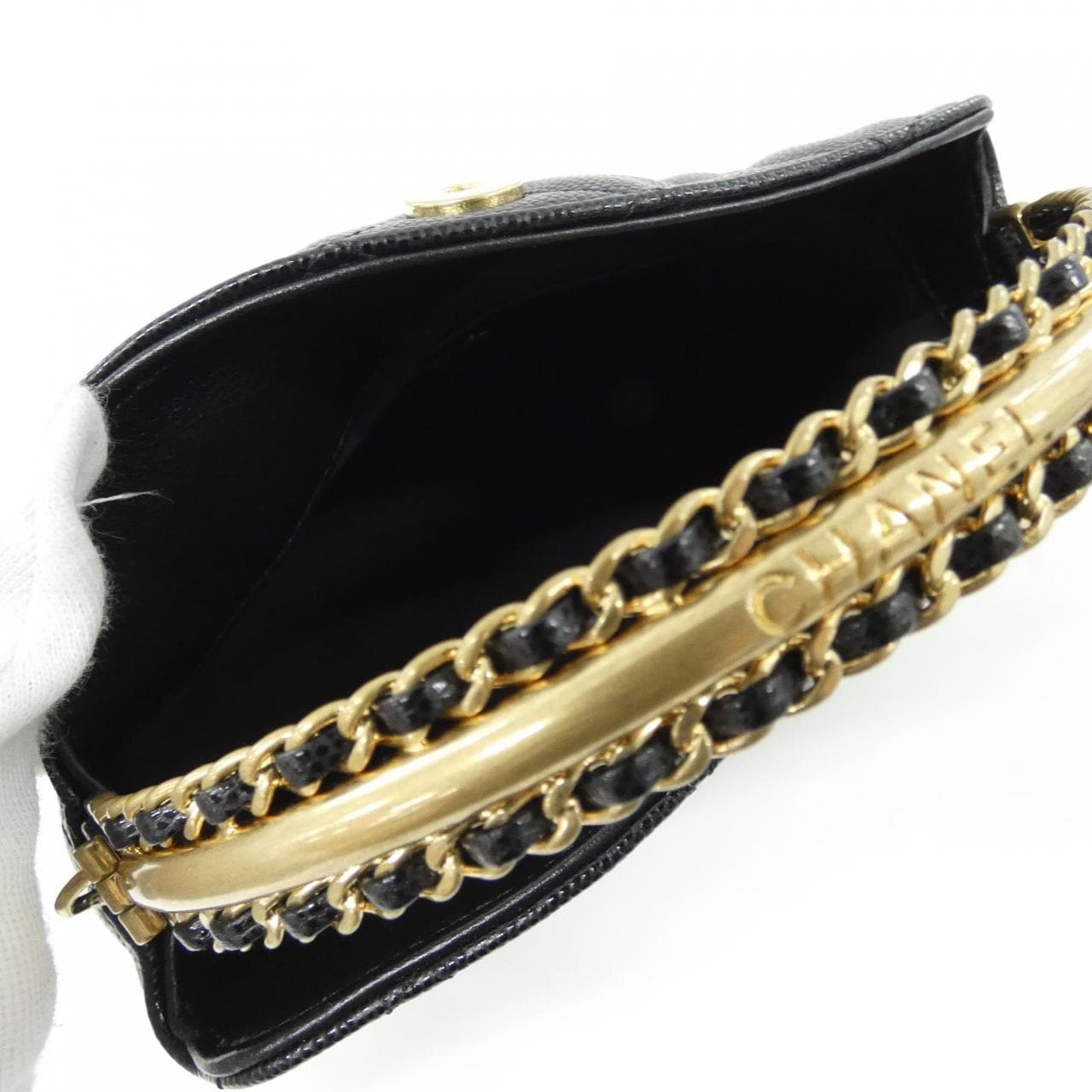 CHANEL AP4066 銀包 荔枝紋牛皮 5