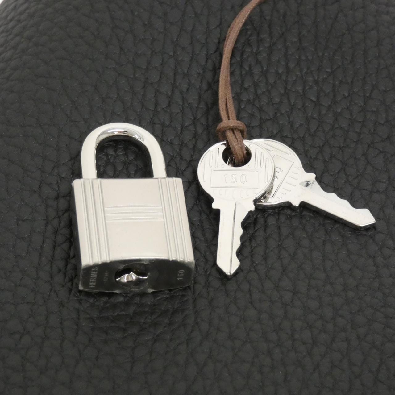 HERMES Picotin 060991CK Handbag Clemence 3