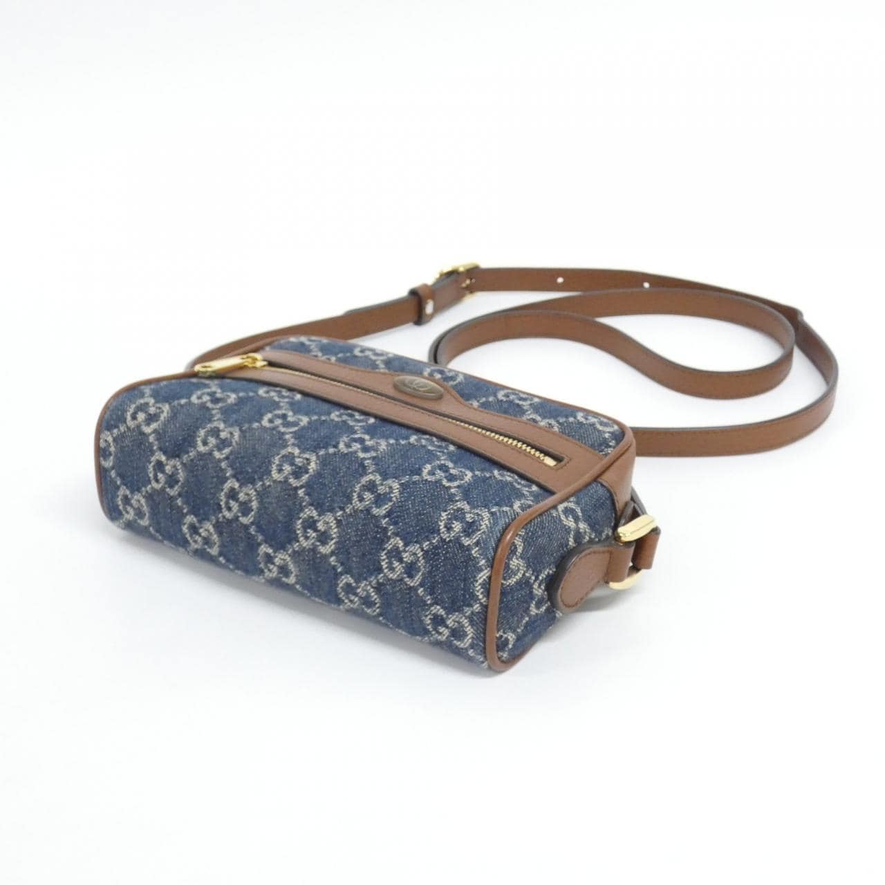GUCCI 517350 2KQGG 肩背包 牛仔布 3