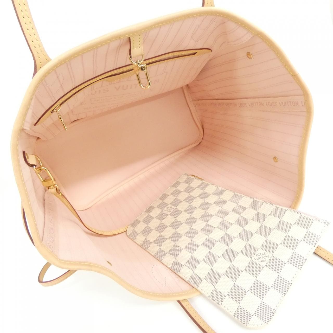 LOUIS VUITTON Neverfull N40603 托特包 Damier 4