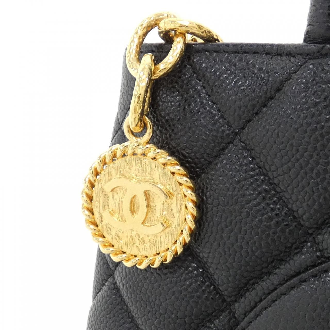 CHANEL Matelasse 1804 Handbag Grained Calfskin 5