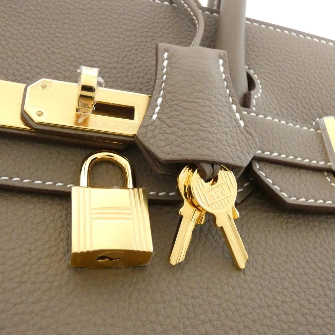 HERMES Birkin 027633CC Handbag Togo 4