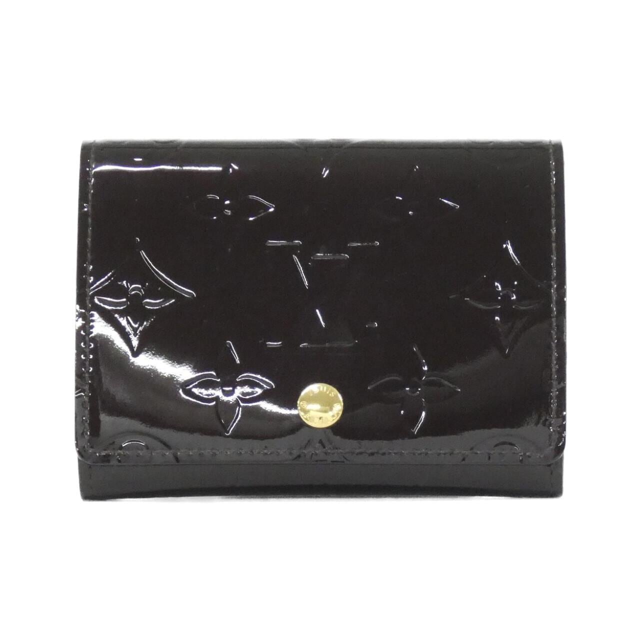 LOUIS VUITTON M91409 Card Case Vernis