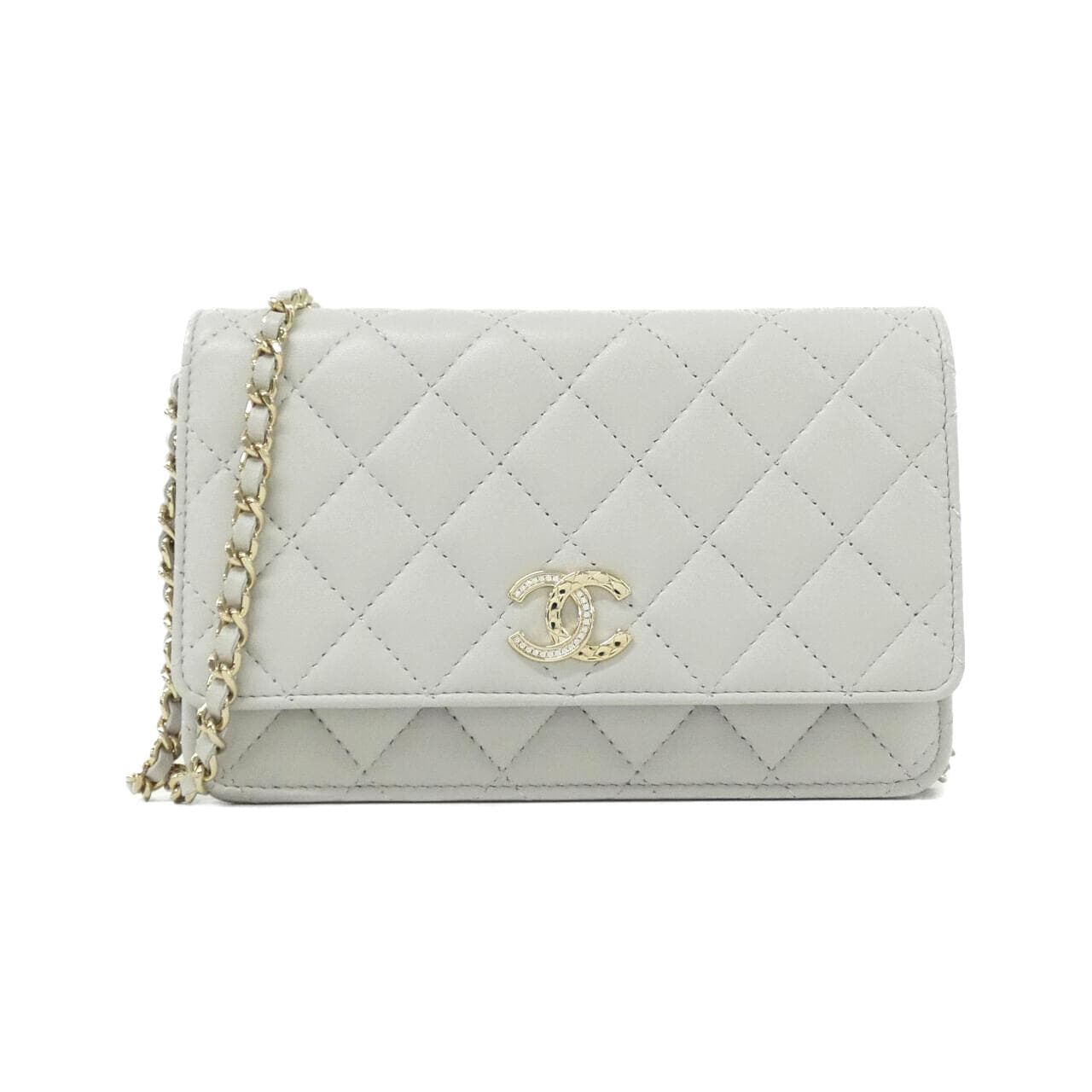 CHANEL AP4337 銀包 羊皮