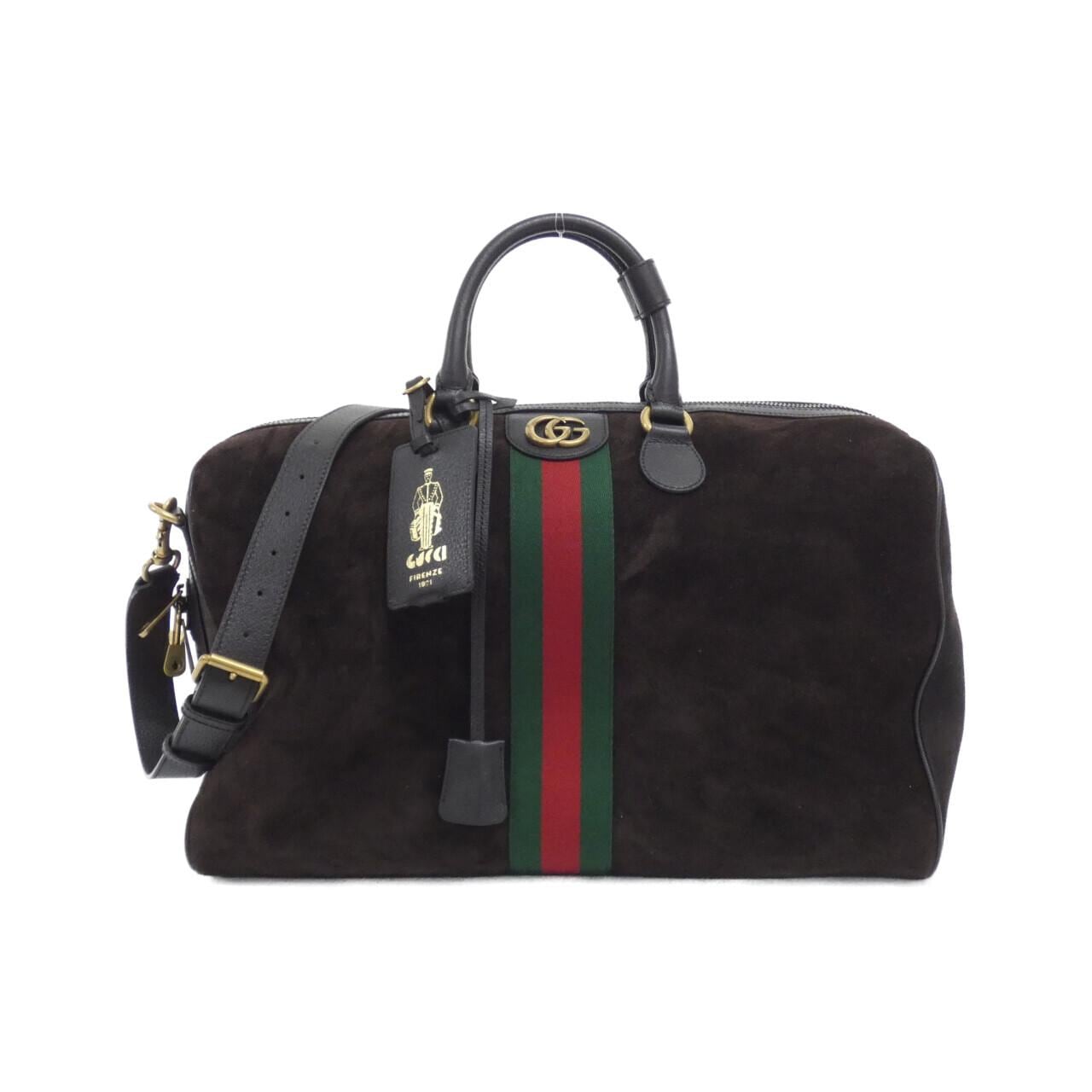 GUCCI 834460 AAE1D 波士頓包 皮革