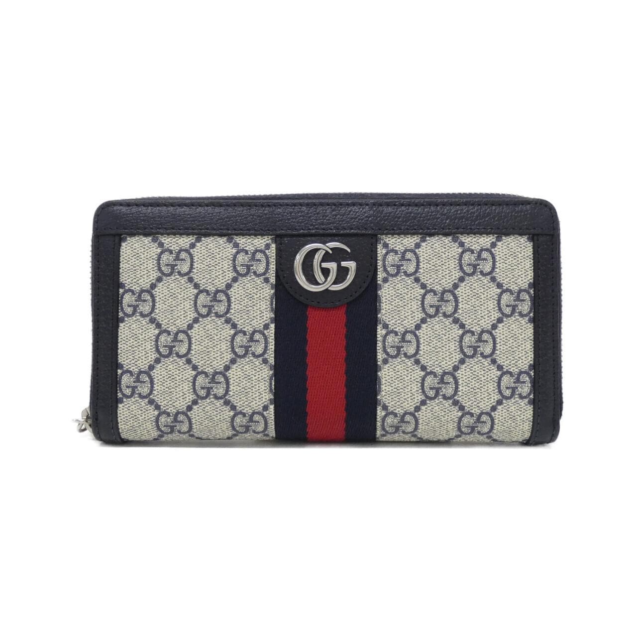 GUCCI 523154 96IWN 銀包 帆布