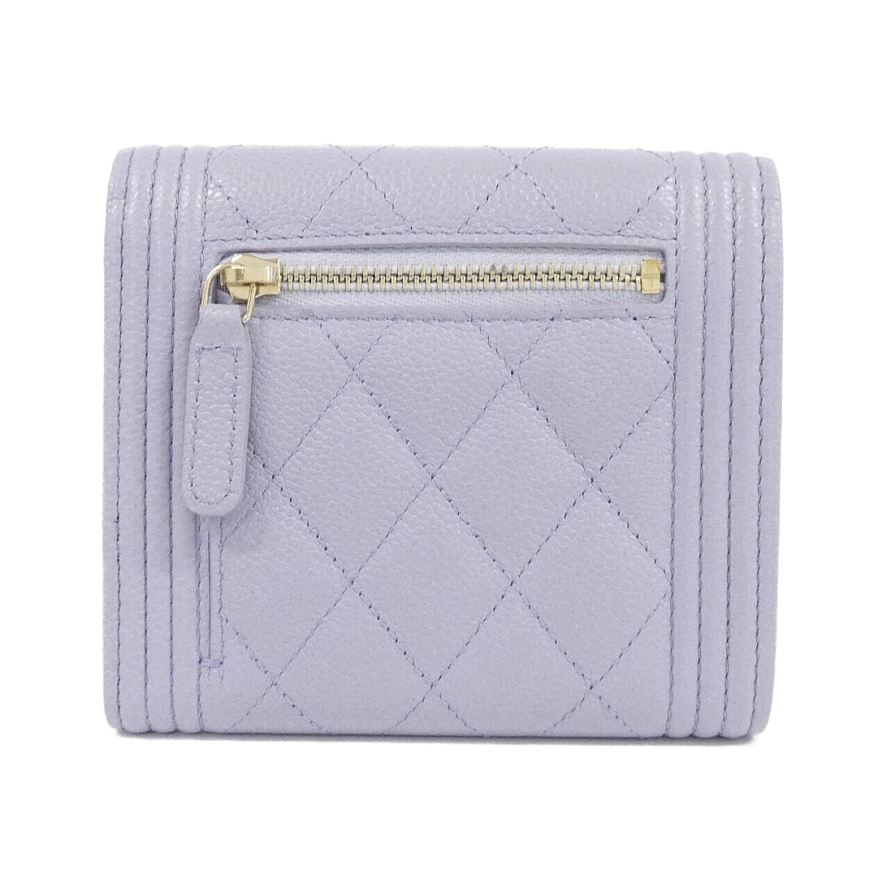 CHANEL Boy Chanel 80734 Wallet Grained Calfskin 2