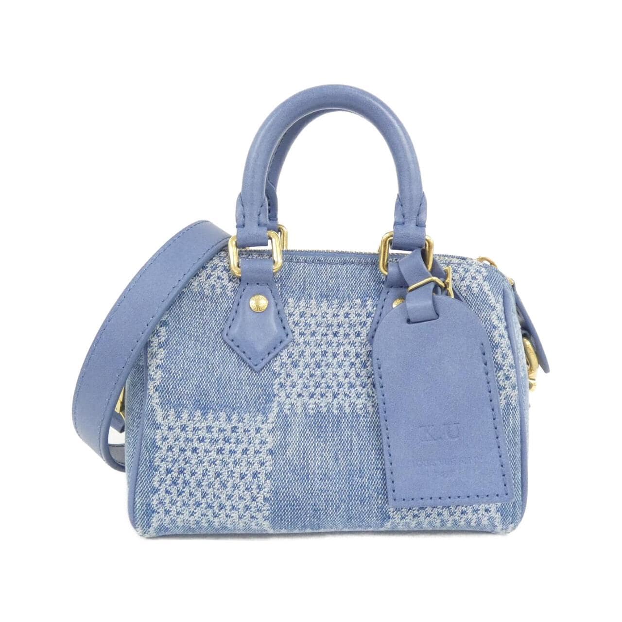 LOUIS VUITTON Speedy N00208 Handbag Denim