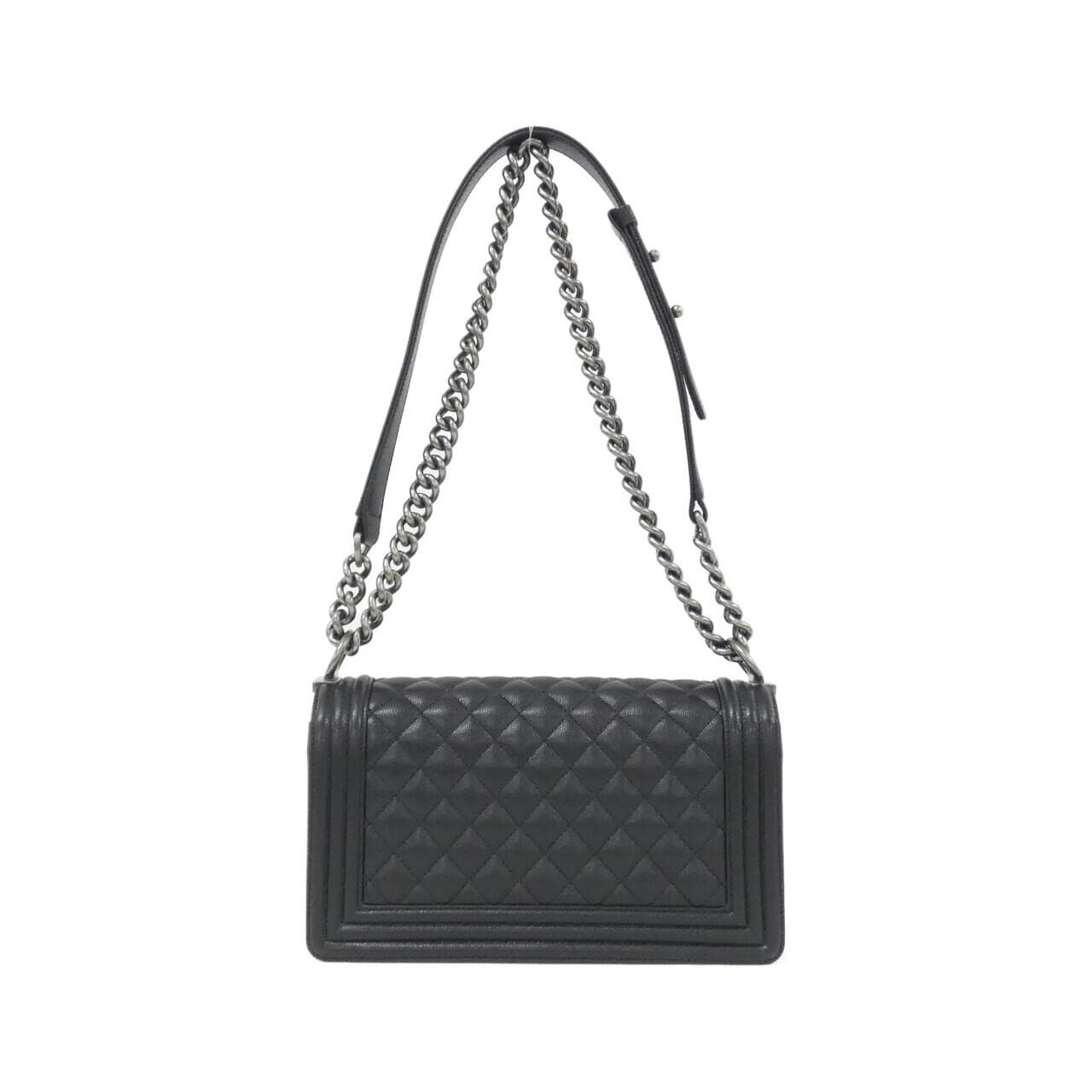 CHANEL Boy Chanel 67086 Shoulder Grained Calfskin 2