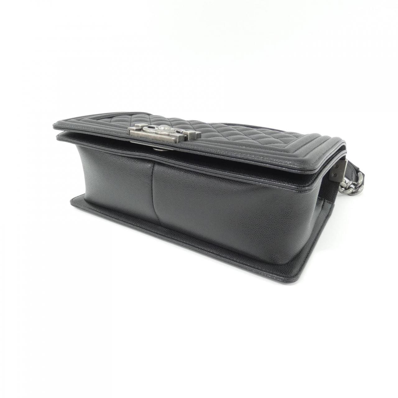 CHANEL Boy Chanel 67086 Shoulder Grained Calfskin 3