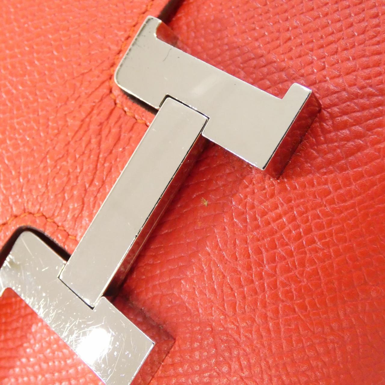 HERMES Constance 063626CK Wallet Epsom 5