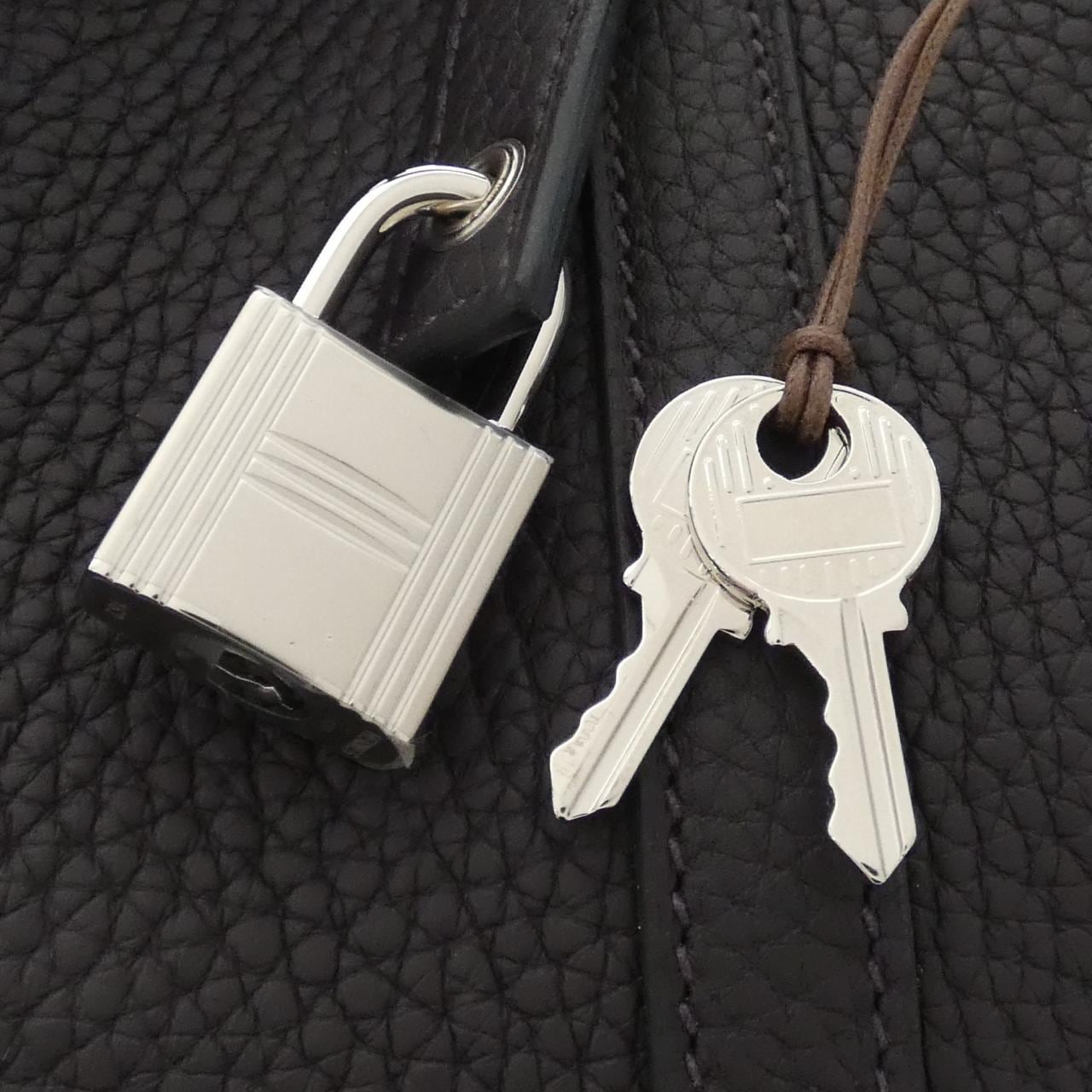 HERMES Picotin 056289CK Handbag Clemence 4