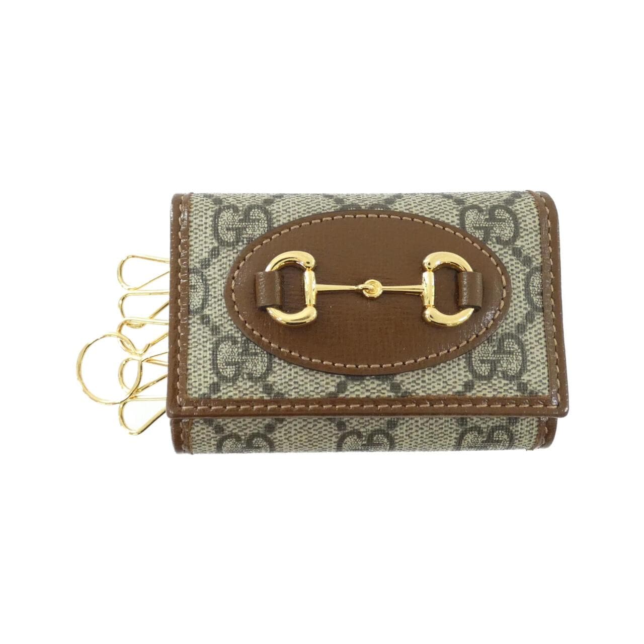 GUCCI 671785 92TCG Key Case Canvas
