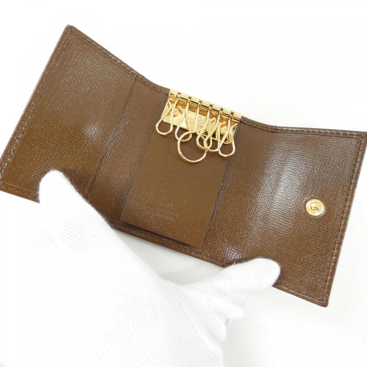 GUCCI 671785 92TCG Key Case Canvas 3