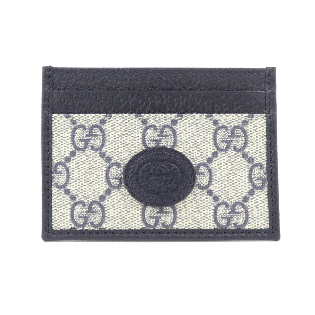 GUCCI 673002 K9GSN 銀包 帆布
