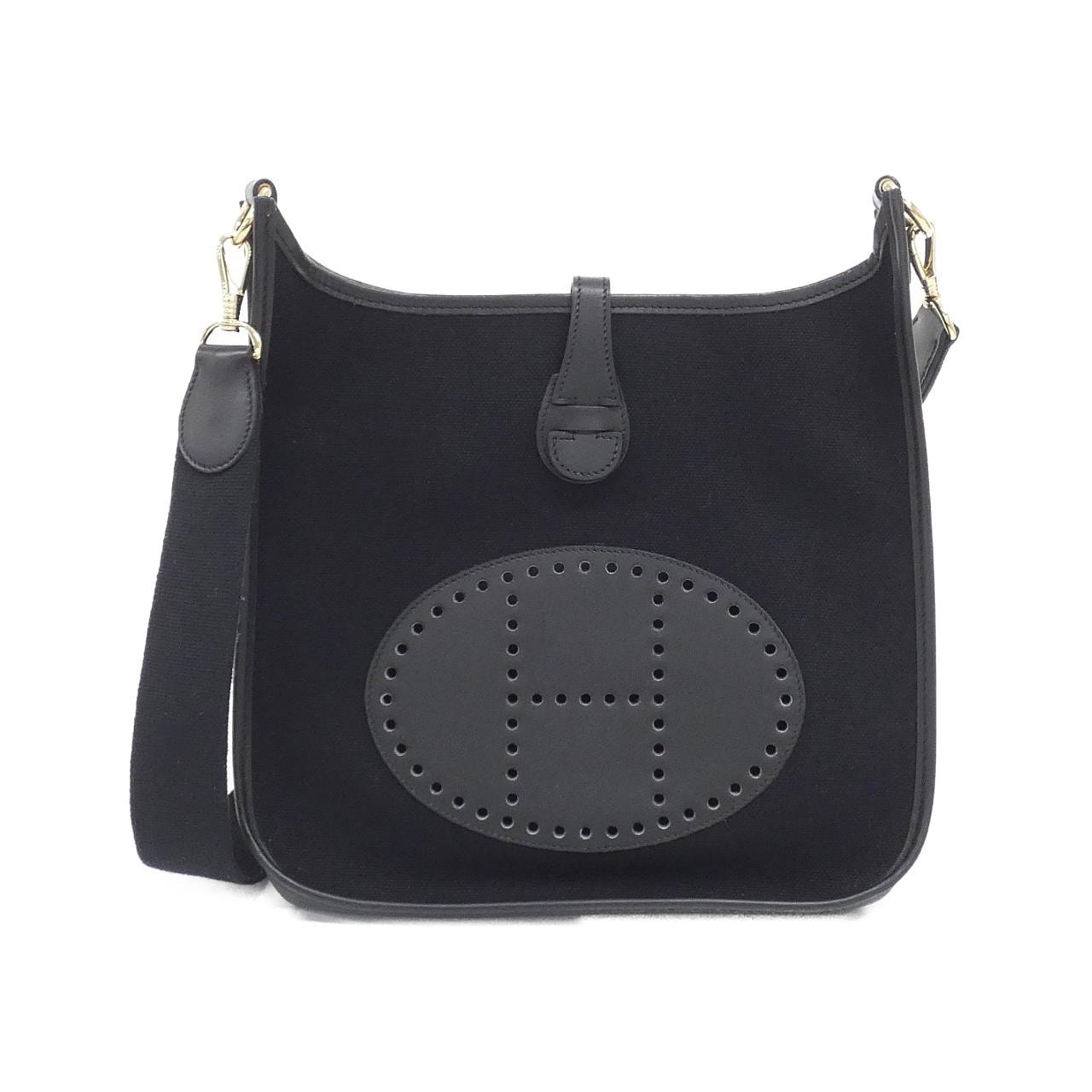 HERMES Evelyne 肩背包 帆布