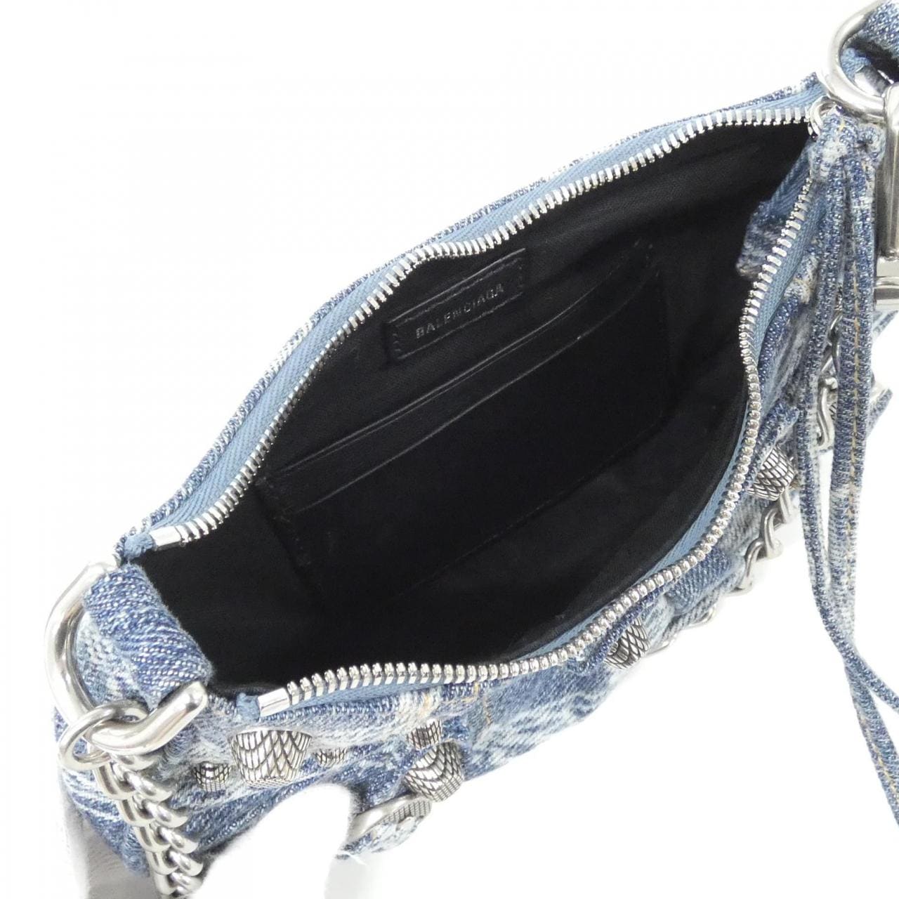 BALENCIAGA Le Cagole 695814 210E3 Shoulder Denim 5