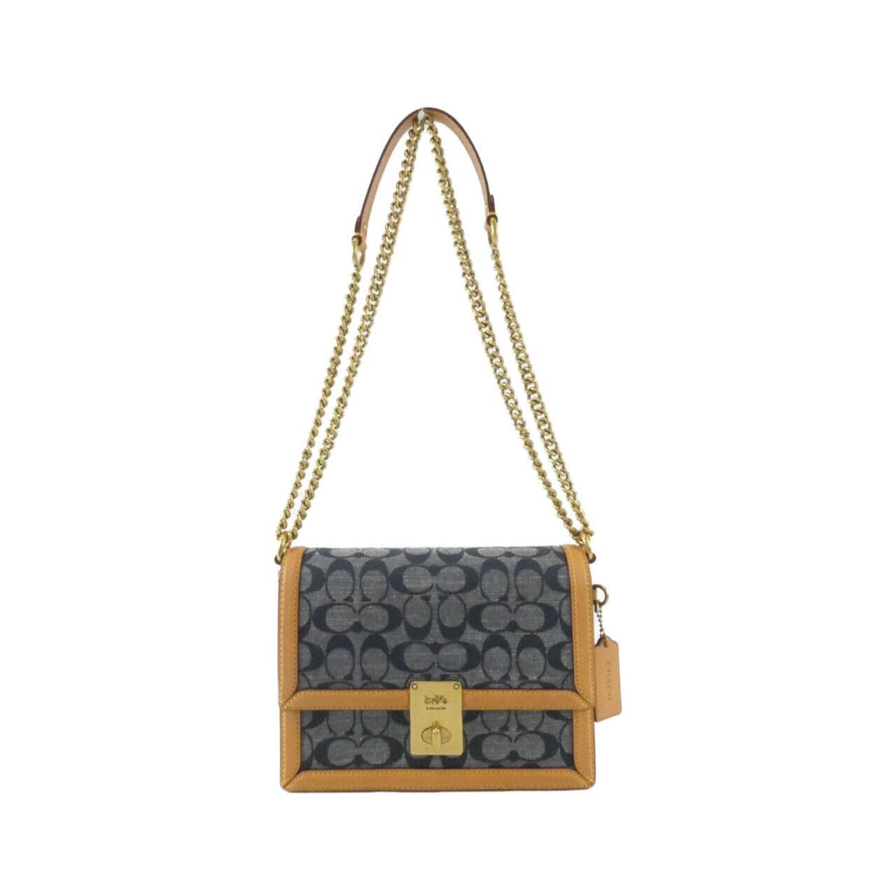 COACH 3696 肩背包 帆布