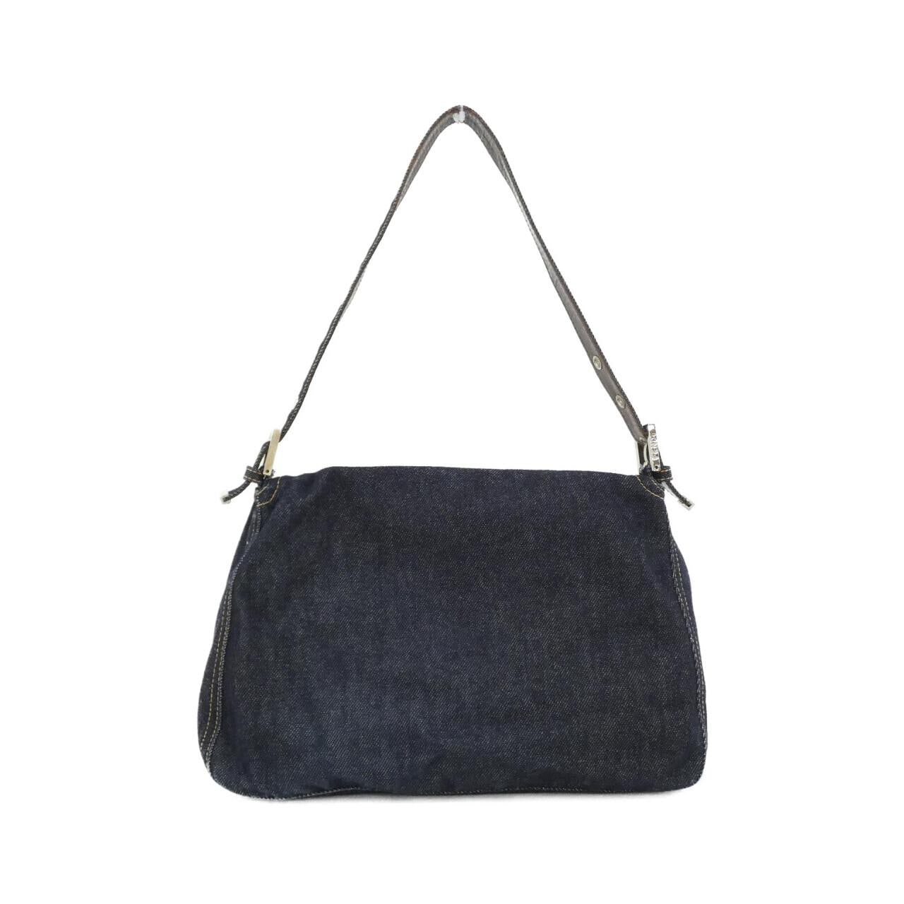 FENDI Baguette 26325 Shoulder Denim 2