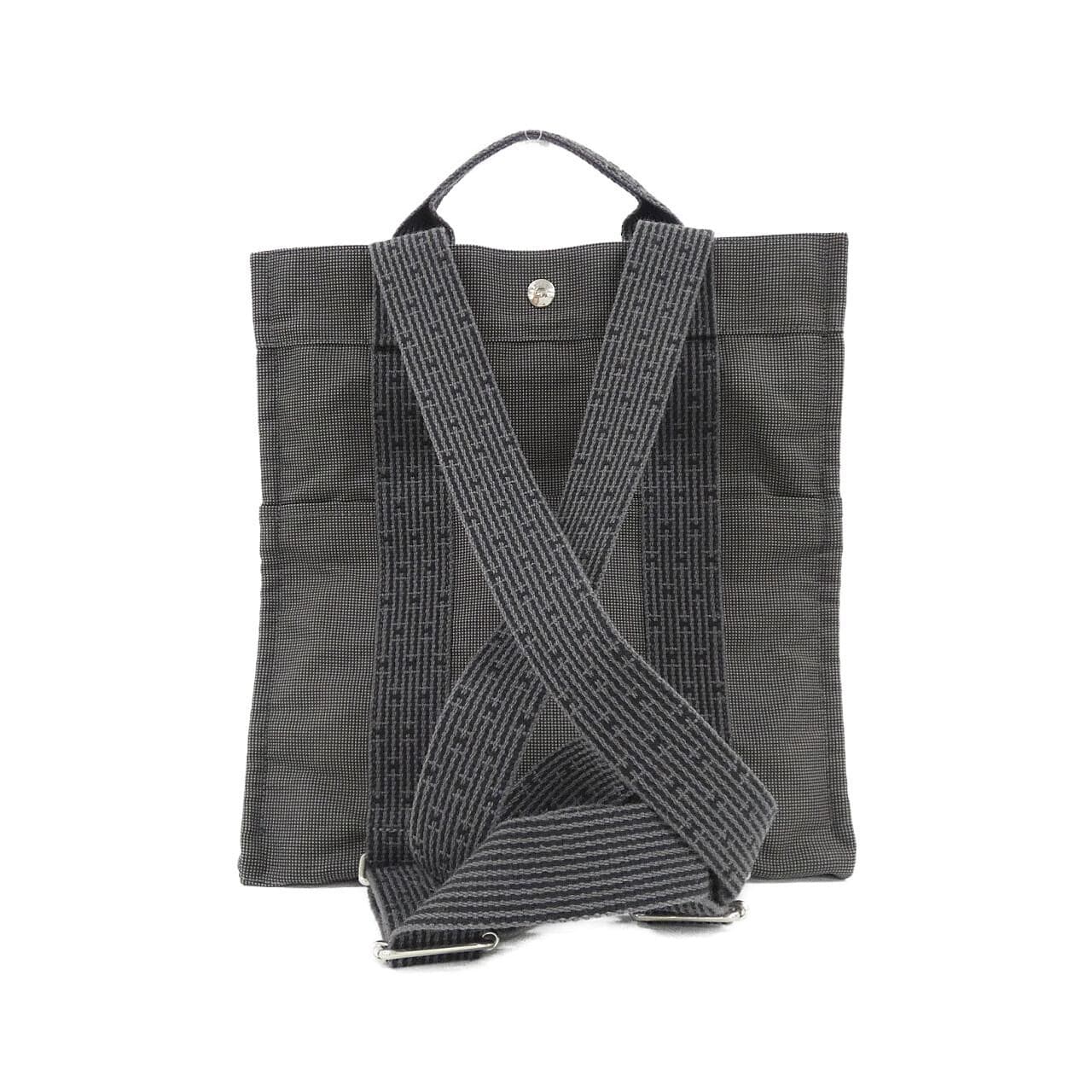 HERMES 100952M Backpack Canvas 2