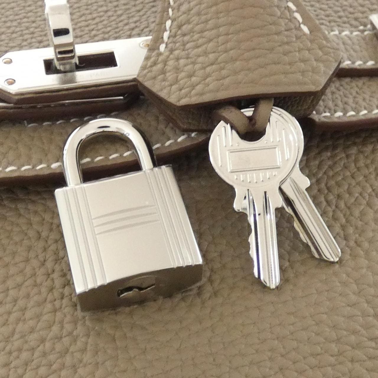HERMES Birkin 041344CK Handbag Togo 5