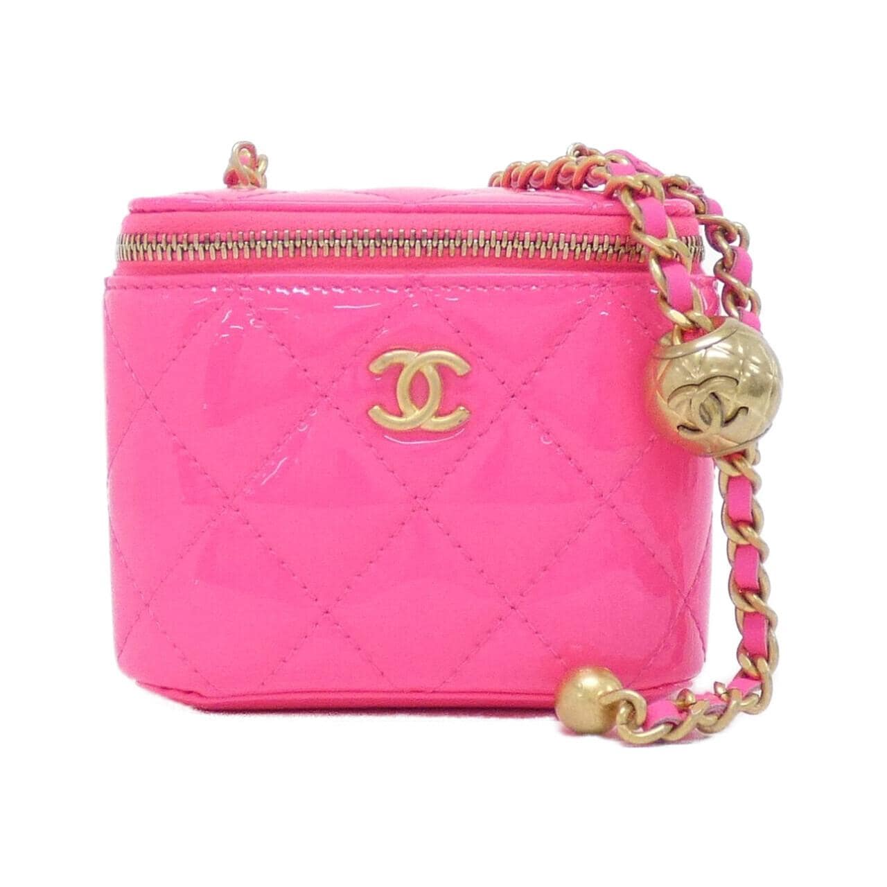 CHANEL Timeless Classic AP1447 Shoulder Patent Leather