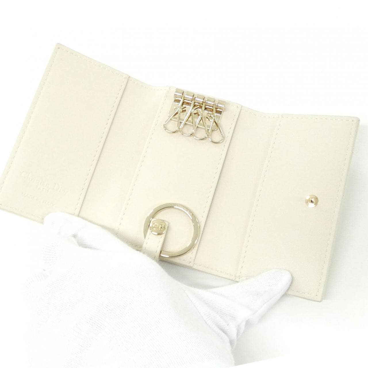DIOR S0983ONMJ Key Case Lambskin 5