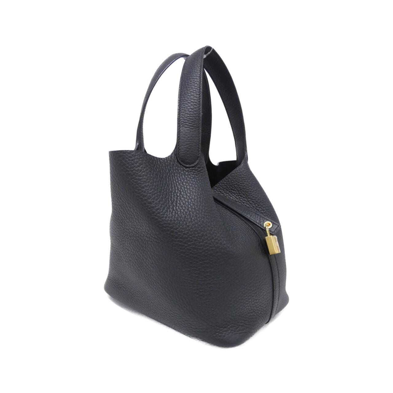 HERMES Picotin 060991CC Handbag Clemence