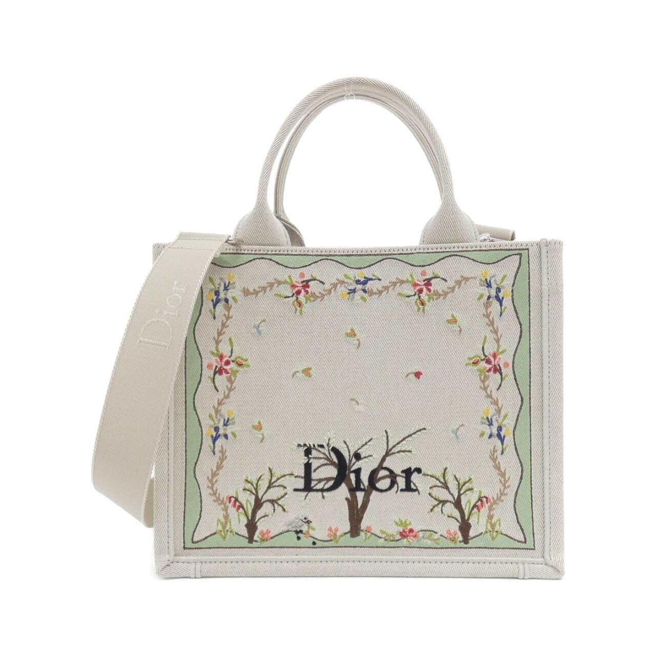 DIOR Book Tote M1404PEHX Tote Canvas