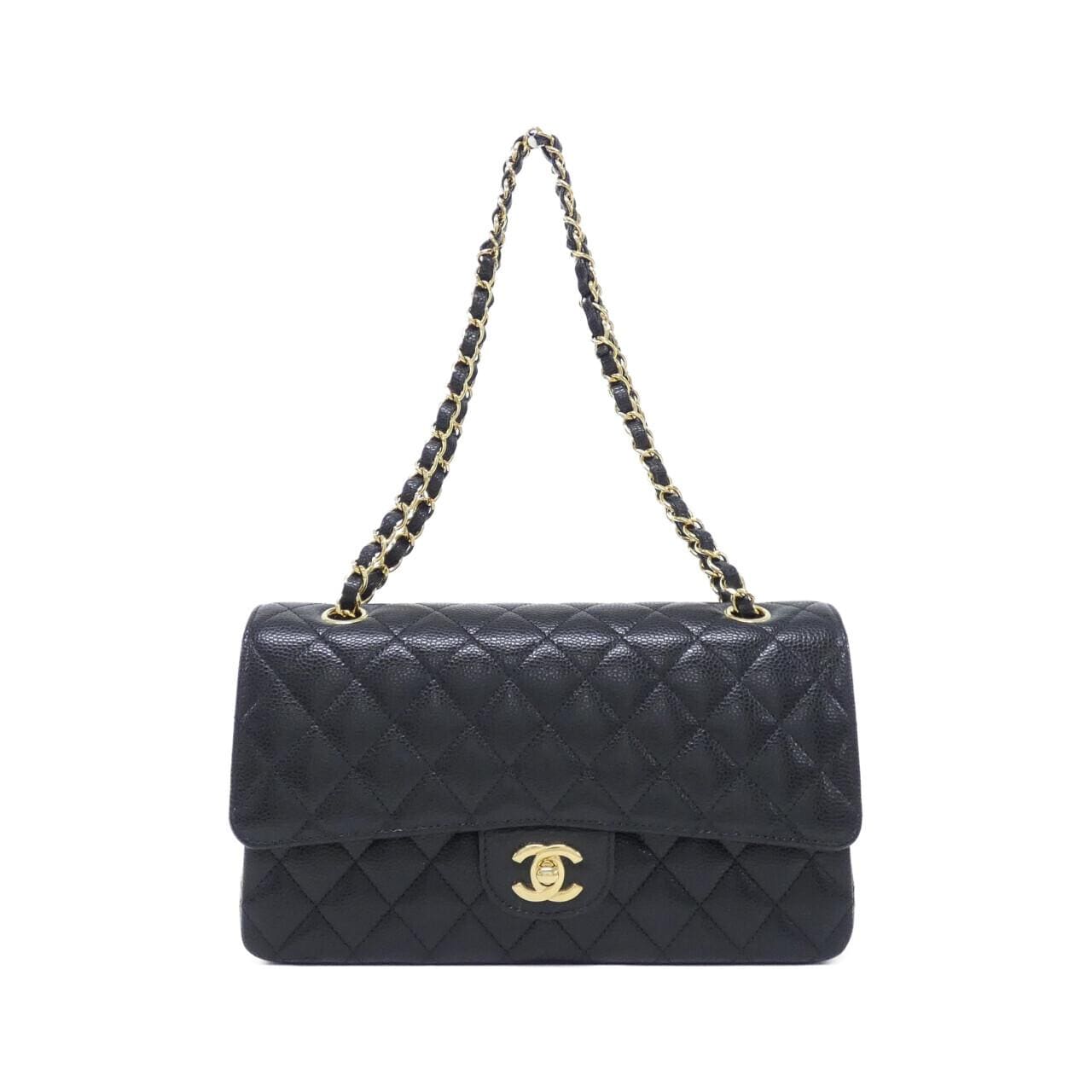CHANEL Matelasse 1112 Shoulder Grained Calfskin