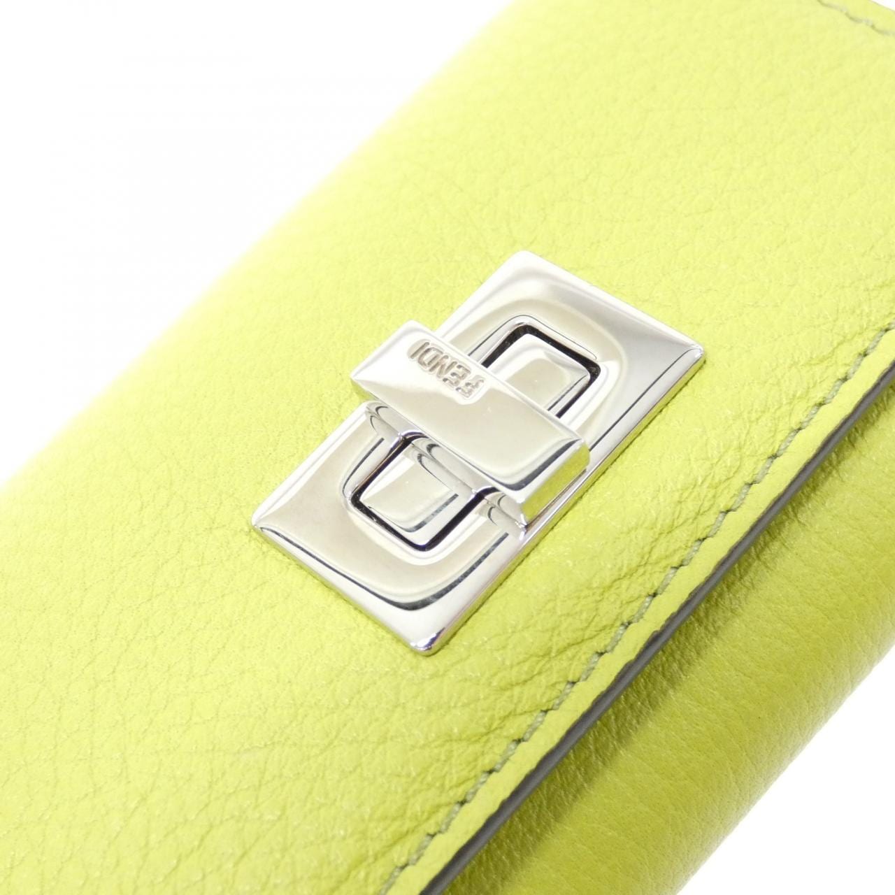 FENDI Peekaboo 8AP159 A91B Key Case 3