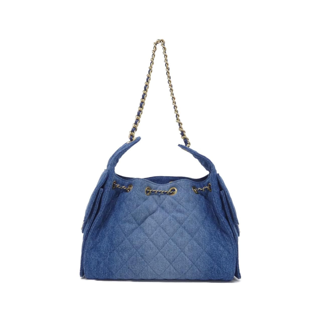 CHANEL AS5293 肩背包 牛仔布 2