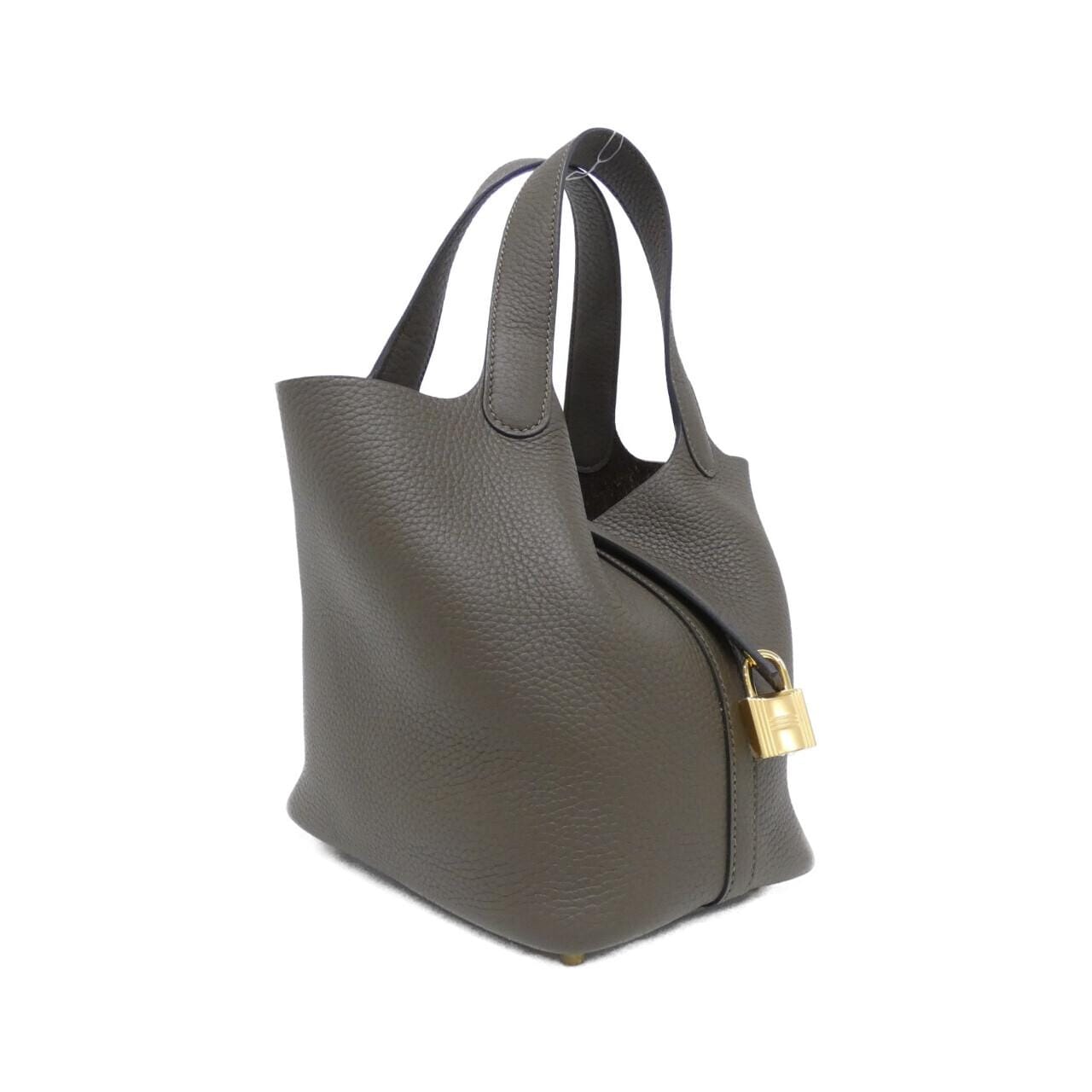 HERMES Picotin 056289CC Handbag Clemence