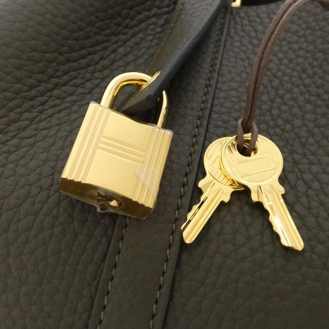 HERMES Picotin 056289CC Handbag Clemence 3