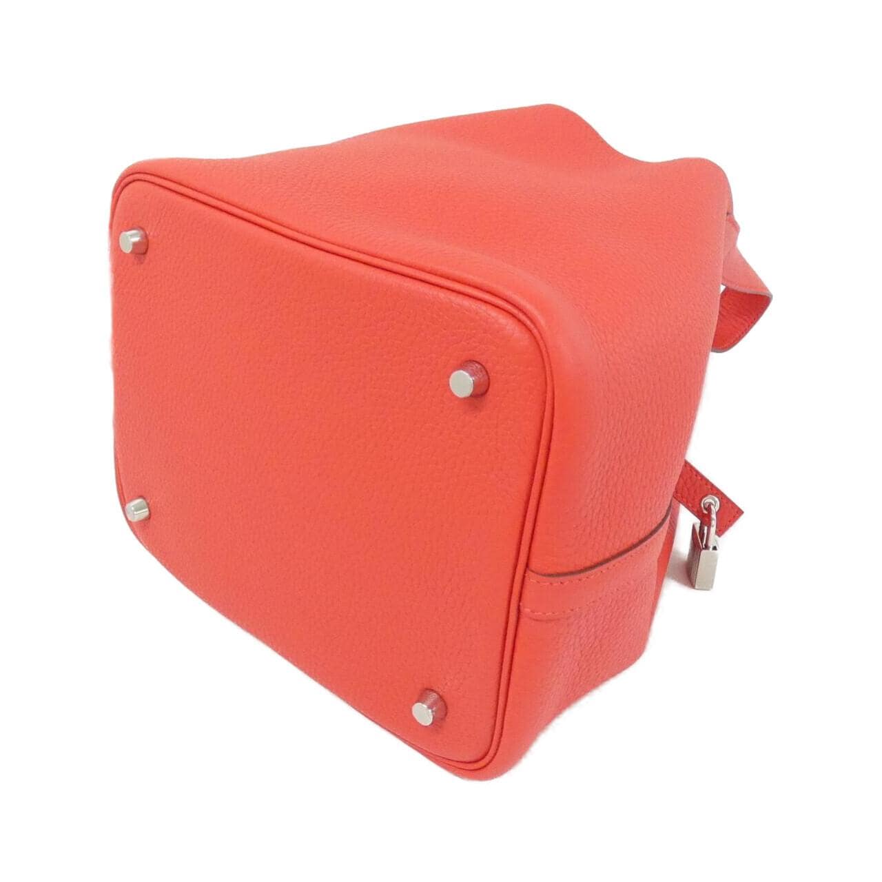 HERMES Picotin 060991CK Handbag Clemence 2