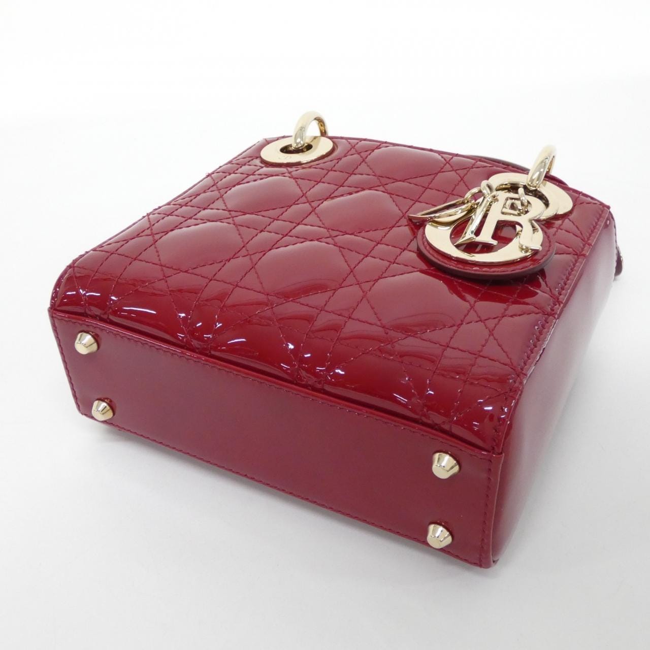 DIOR Lady Dior M0505OWCB Handbag Patent Leather 3