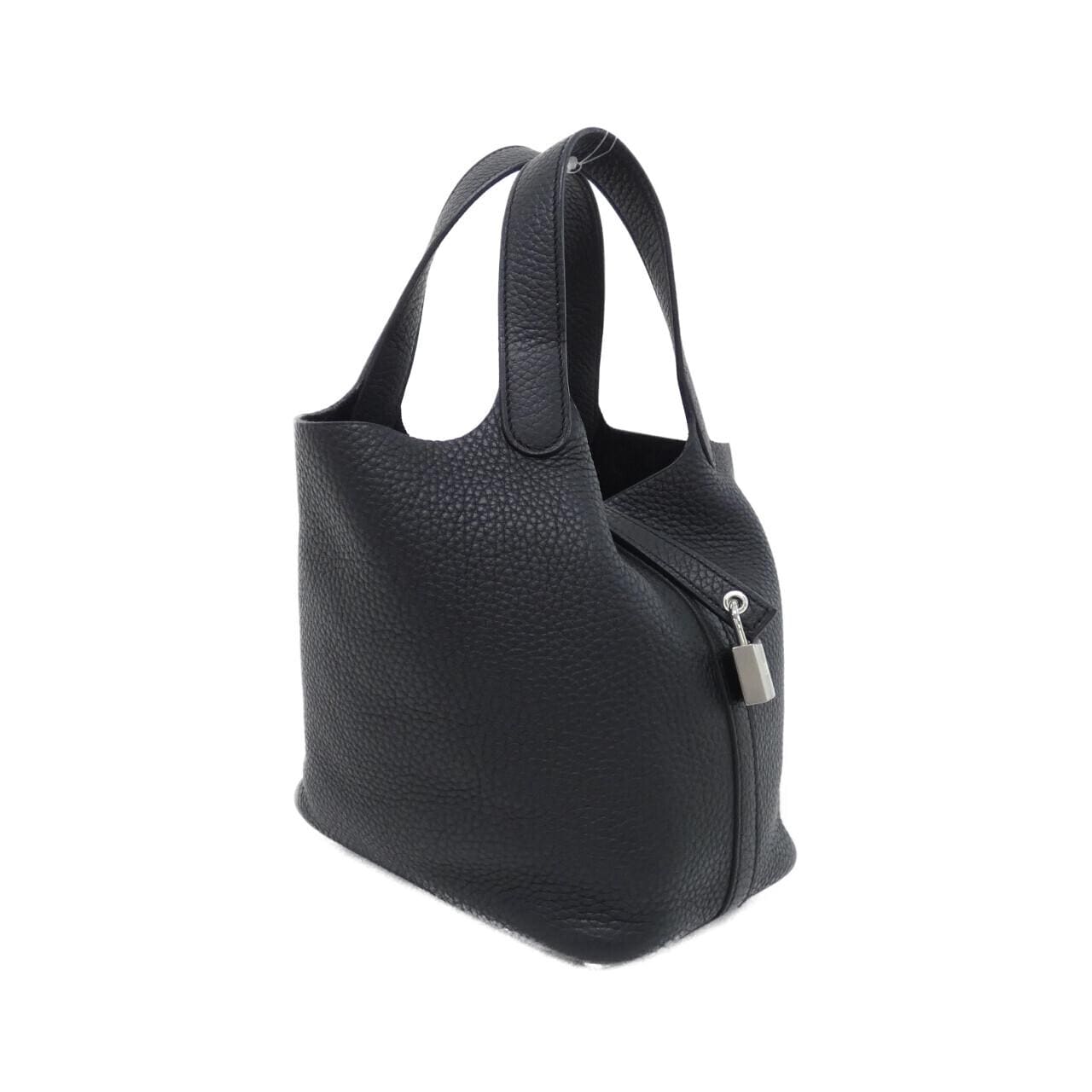 HERMES Picotin 056289CK Handbag Clemence