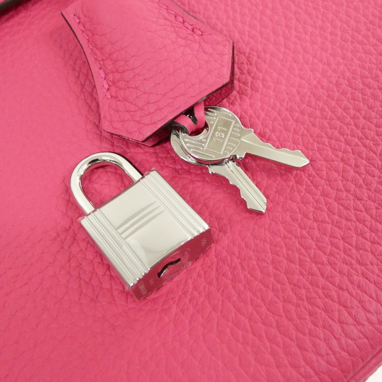 HERMES Birkin 041344CK Handbag Togo 4