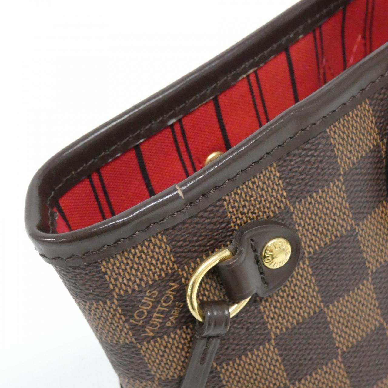 LOUIS VUITTON Neverfull N51109 Tote Damier 4