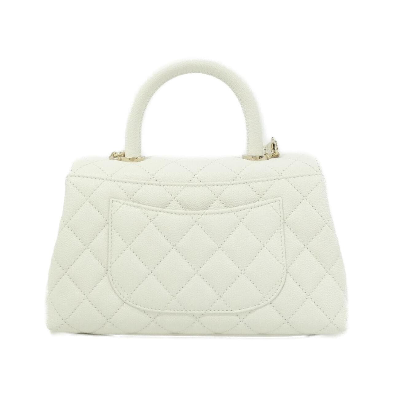 CHANEL Matelasse 92990 Handbag Grained Calfskin 2