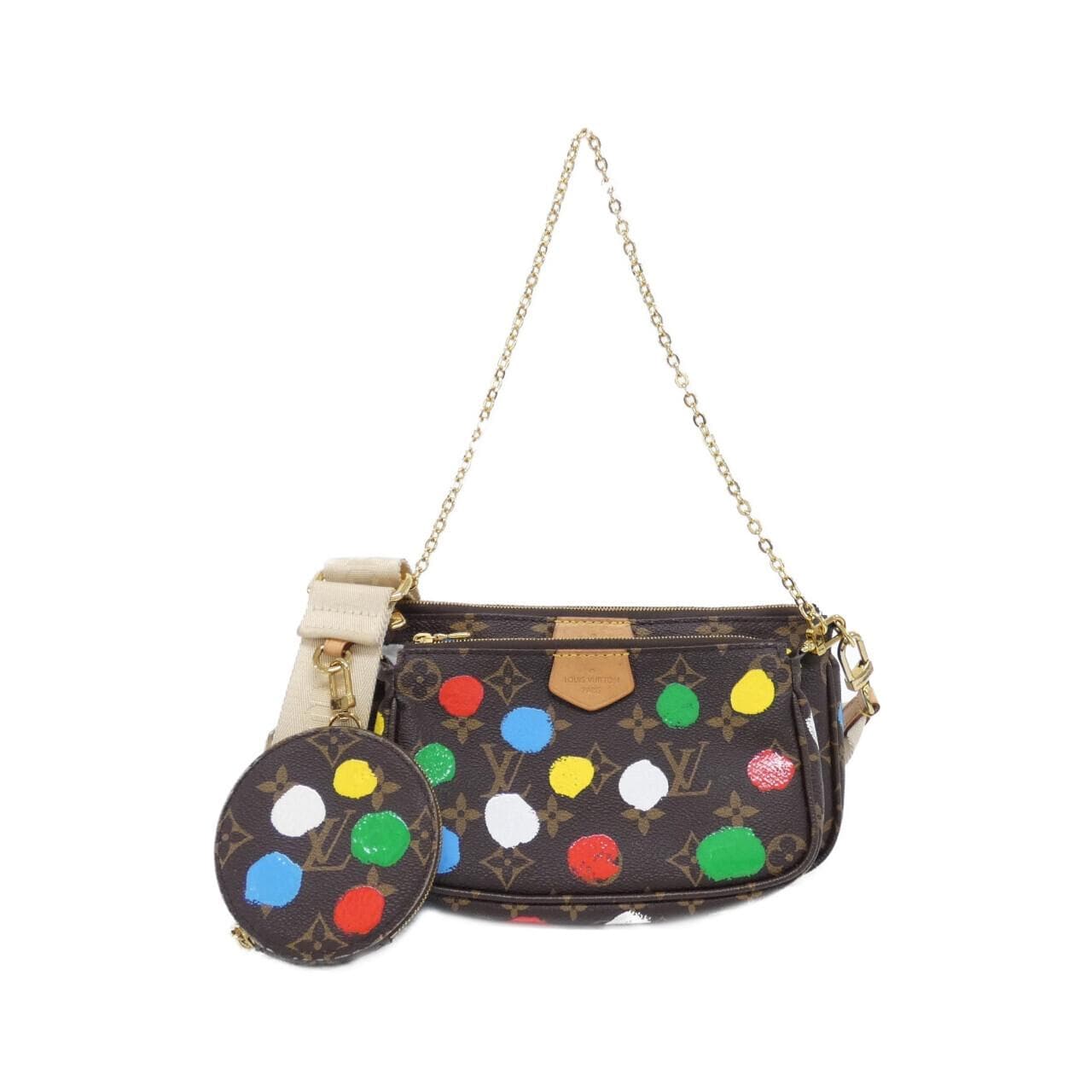 LOUIS VUITTON Pochette M46385 Shoulder Monogram