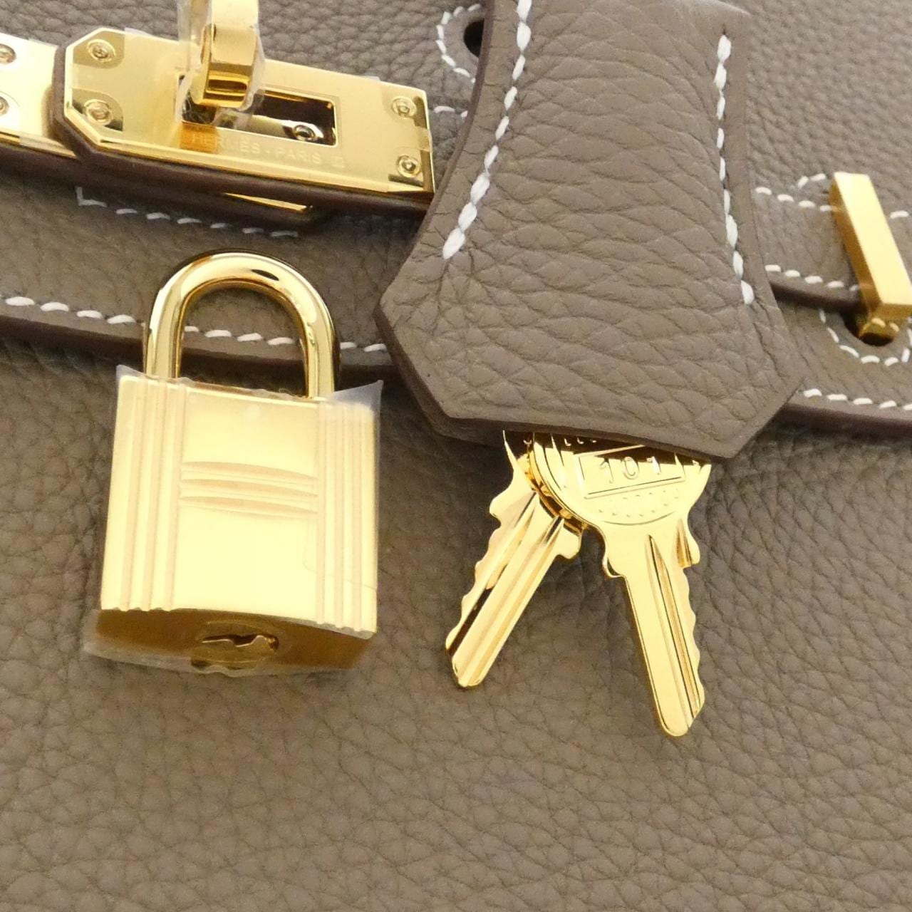 HERMES Birkin 041344CC Handbag Togo 4