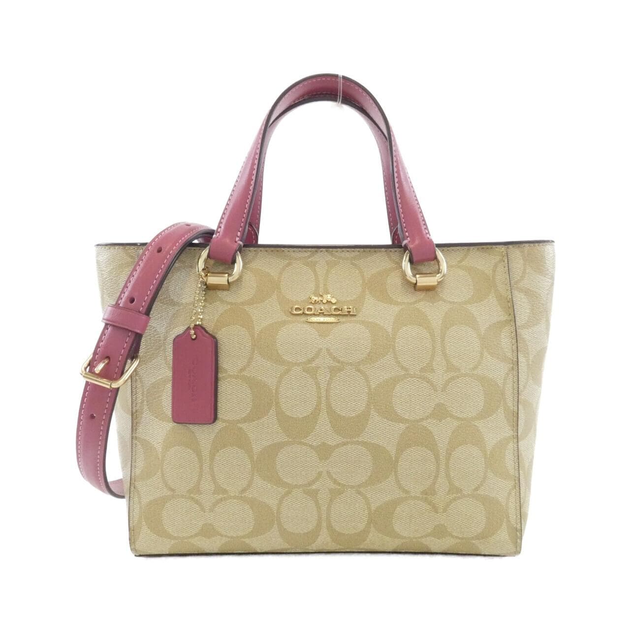 COACH CA613 手提包 帆布