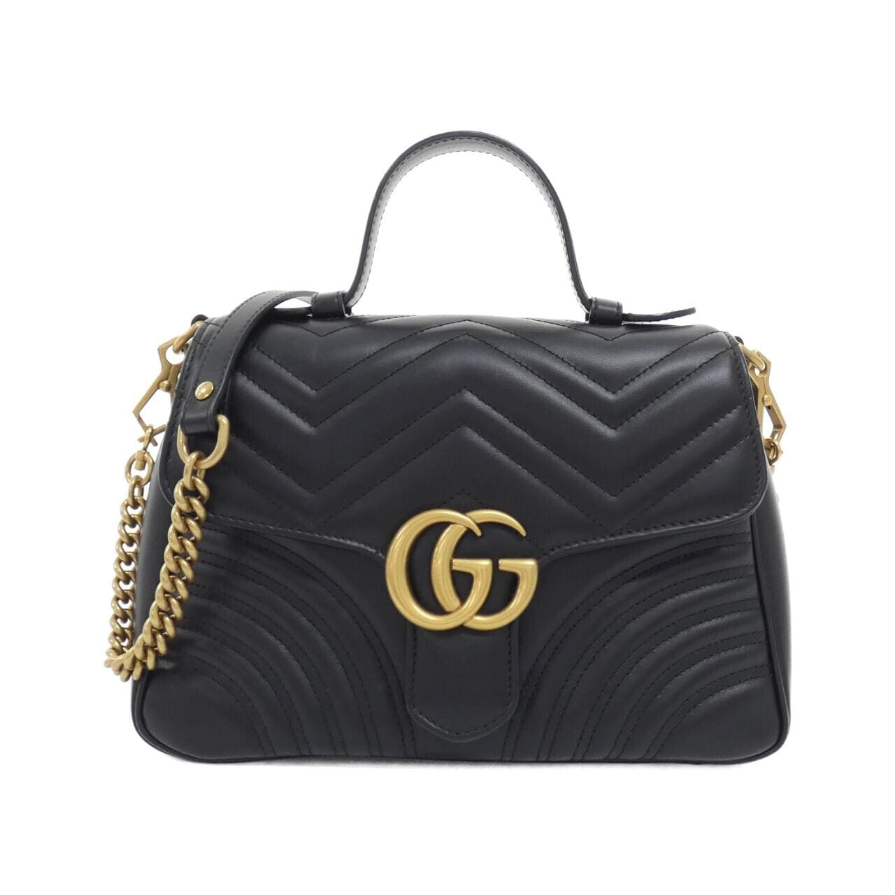 GUCCI Marmont 498110 DTDIT Handbag Leather