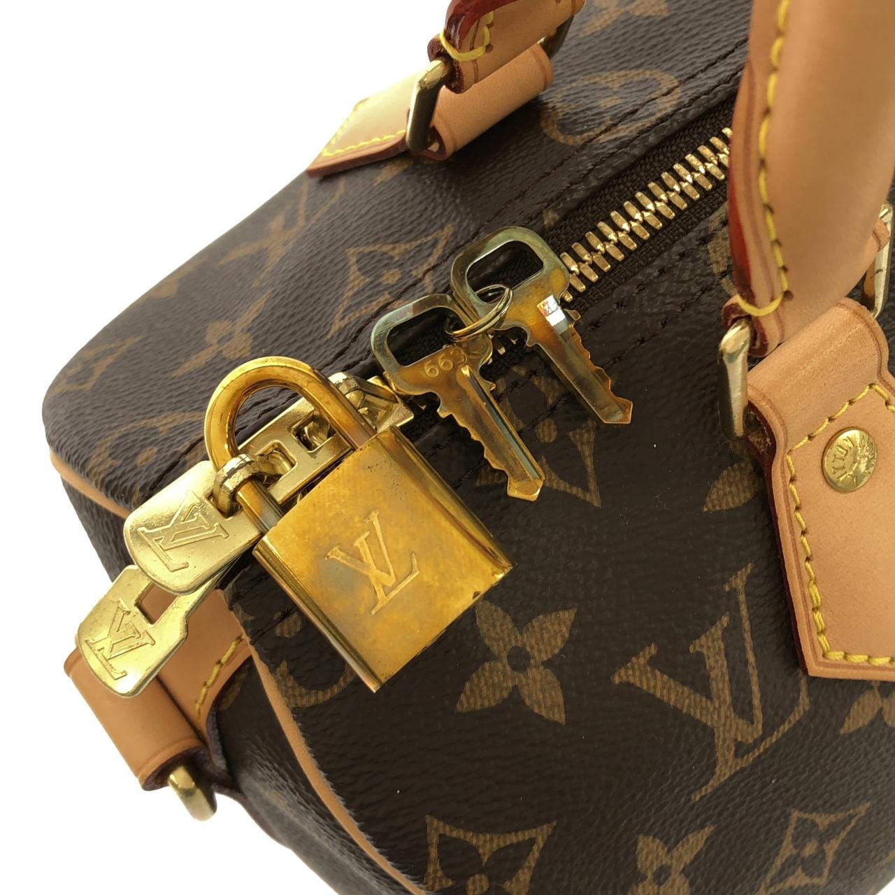 LOUIS VUITTON Speedy M41113 Boston Monogram 3