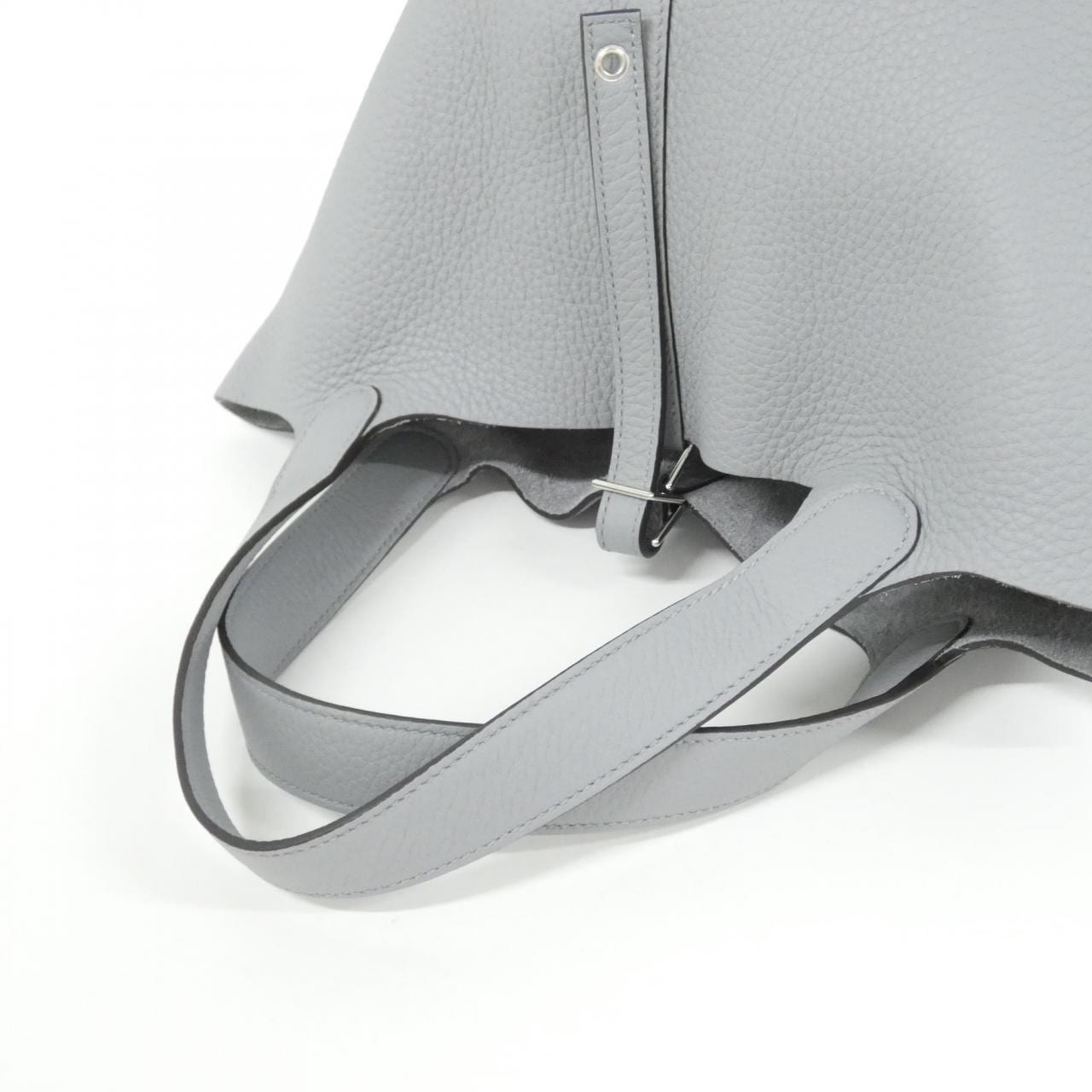 HERMES Picotin 060991CK Handbag Clemence 4
