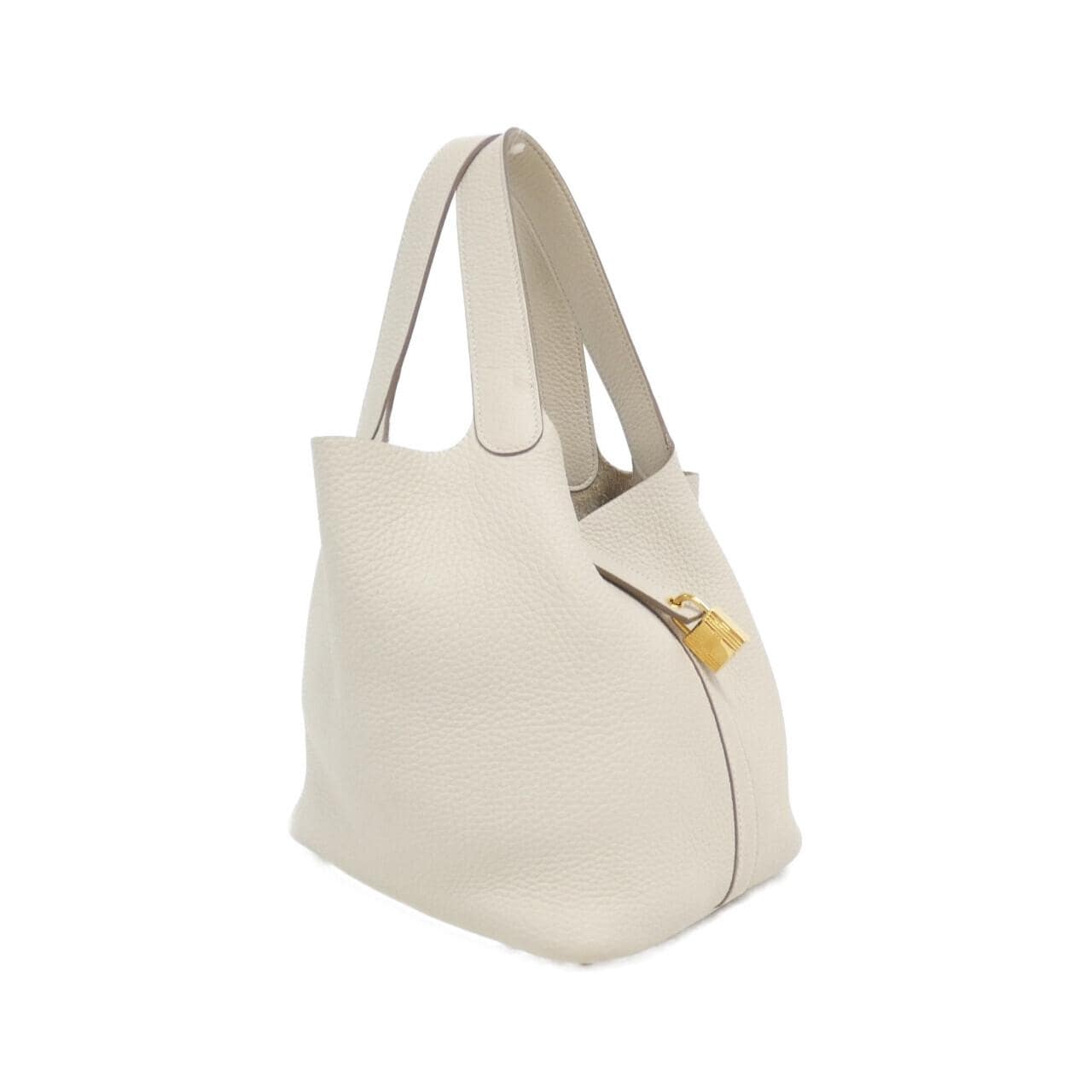 HERMES Picotin 060991CC Handbag Clemence