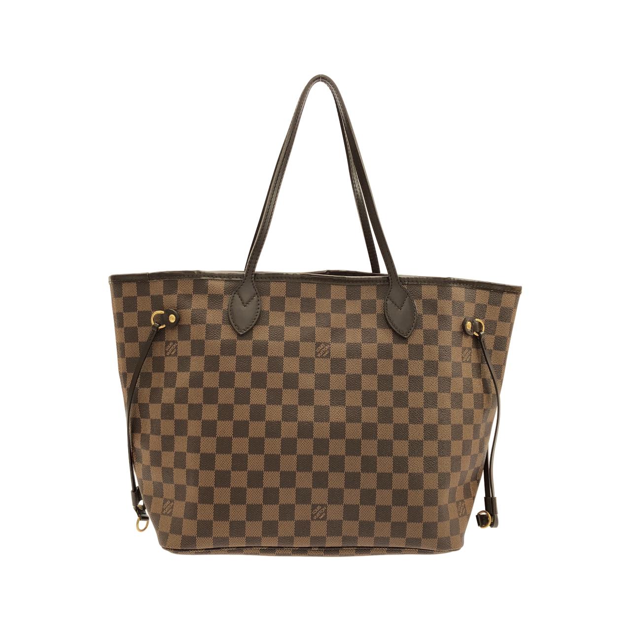 LOUIS VUITTON Neverfull N51105 Tote Damier 2